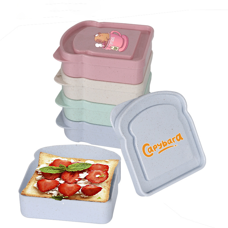 カピバラサンドイッチ食品保存ケースコンテナサラダフルーツスナ - Food Storage Meals のレビューと価格
