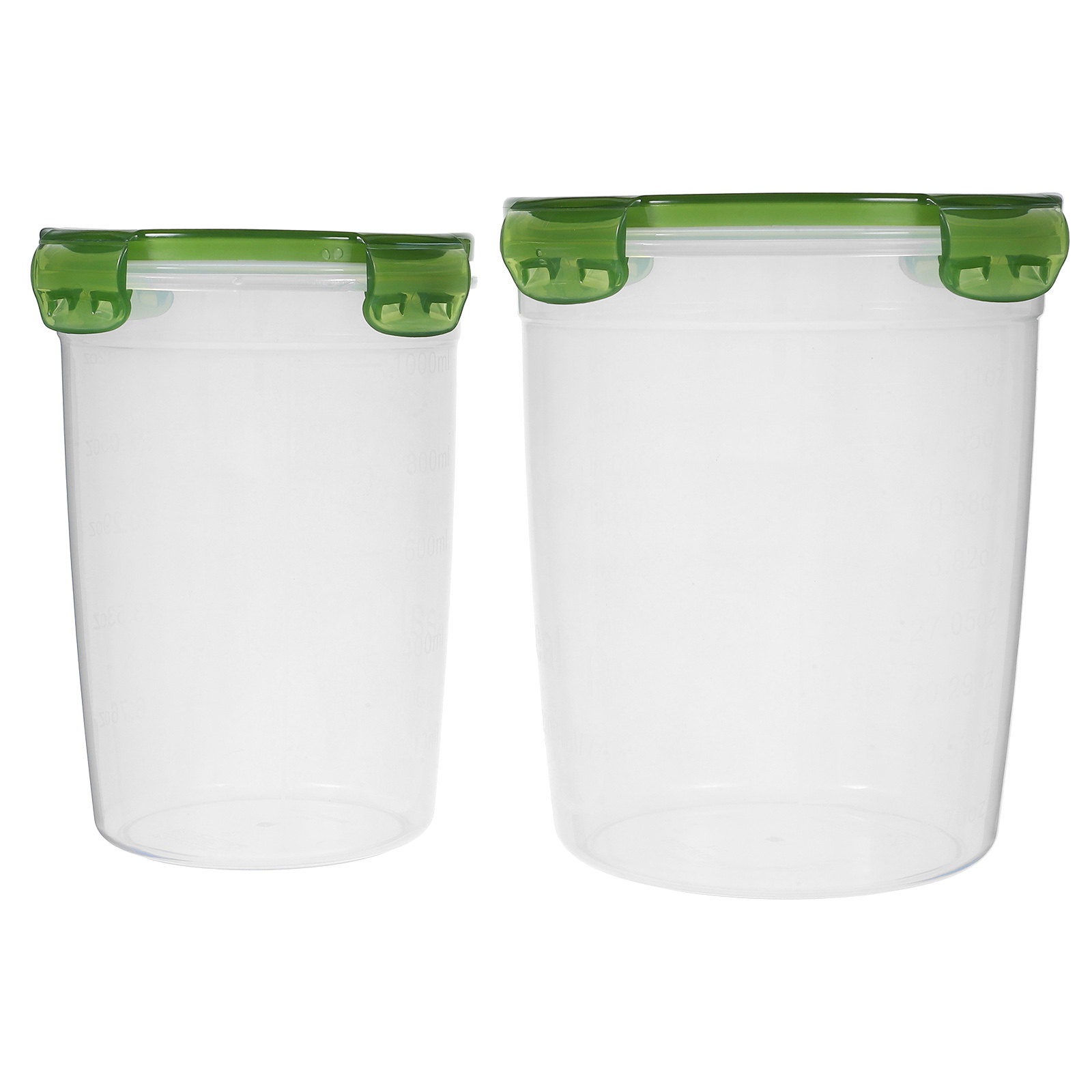 密閉式の食品保存容器2個セット。PP製プラスチック製で、コー - Food Storage Containers のレビューと価格