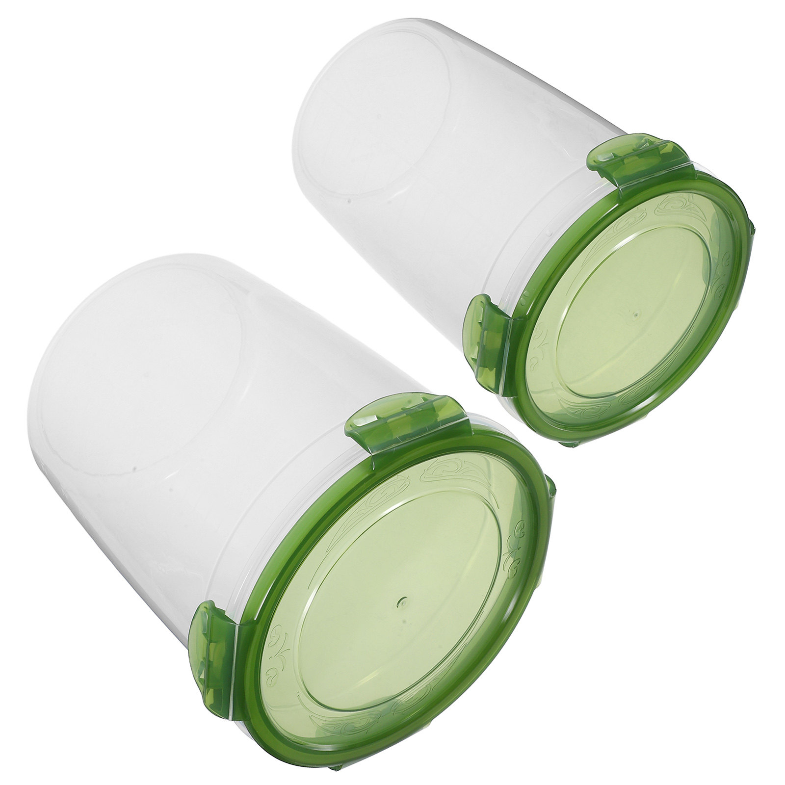 密閉式の食品保存容器2個セット。PP製プラスチック製で、コー - Food Storage Containers のレビューと価格