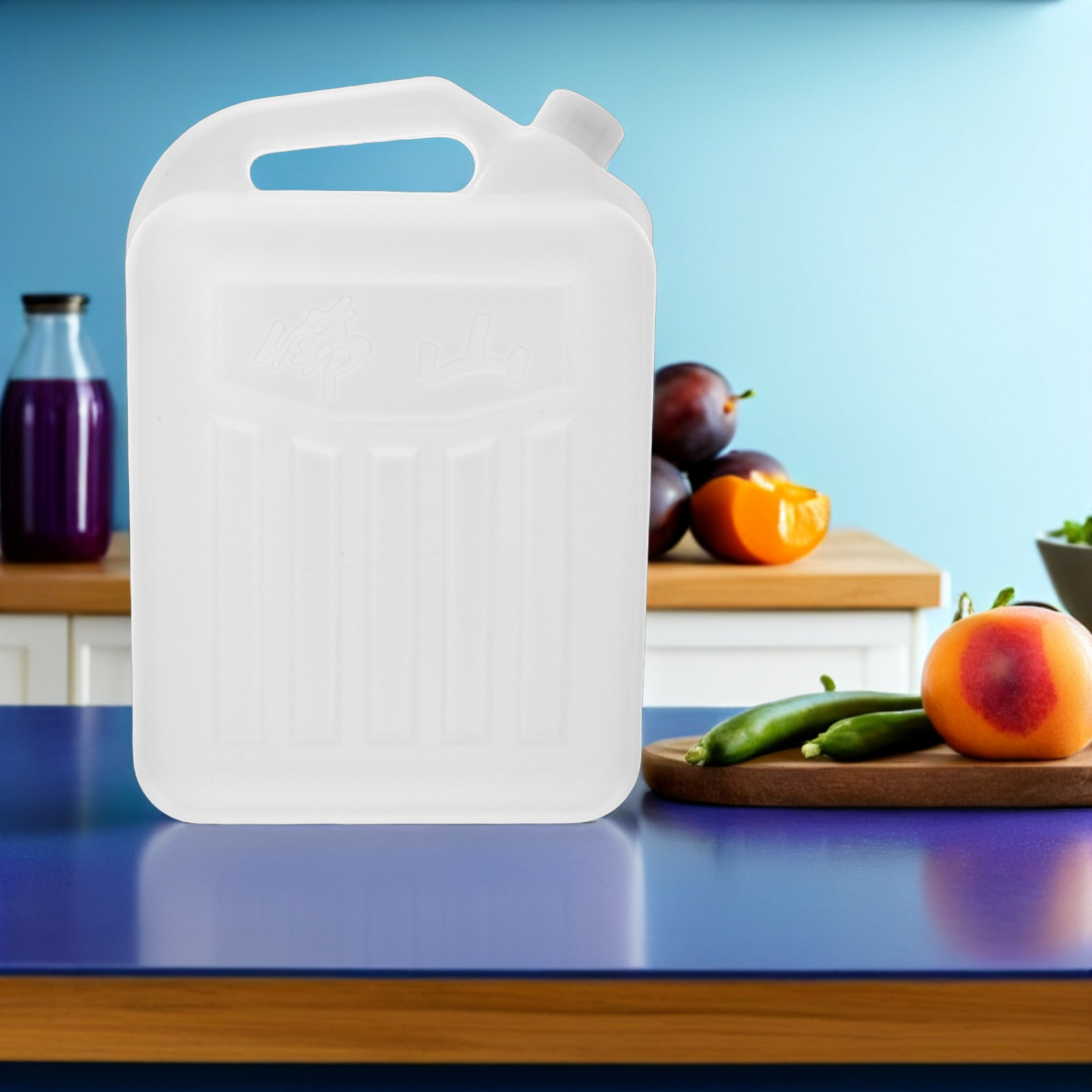 大容量プラスチック製容器、食品グレード、5L、広口、漏れ防止 - Food Storage Containers のレビューと価格