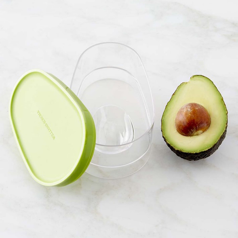 アボカド食品保存ボックス省スペースプラスチックフルーツコンテ - Food Storage Meals のレビューと価格