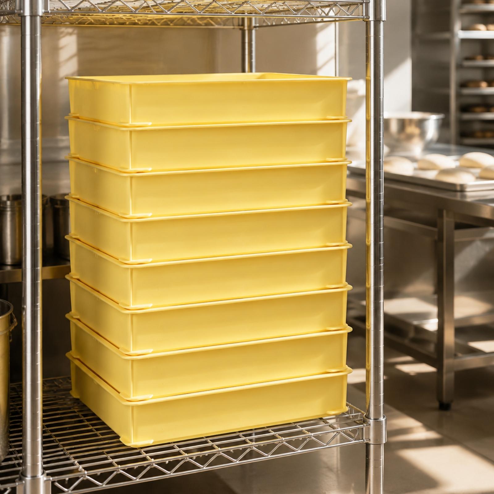業務用ベーキングおよび食品保存用のHDPE製発酵ボックス。重 - Food Storage Containers のレビューと価格