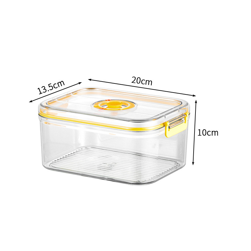 真空鮮度保持ボックス冷蔵庫密閉キャニスターウォーマー透明食品 - Food Storage Meals のレビューと価格